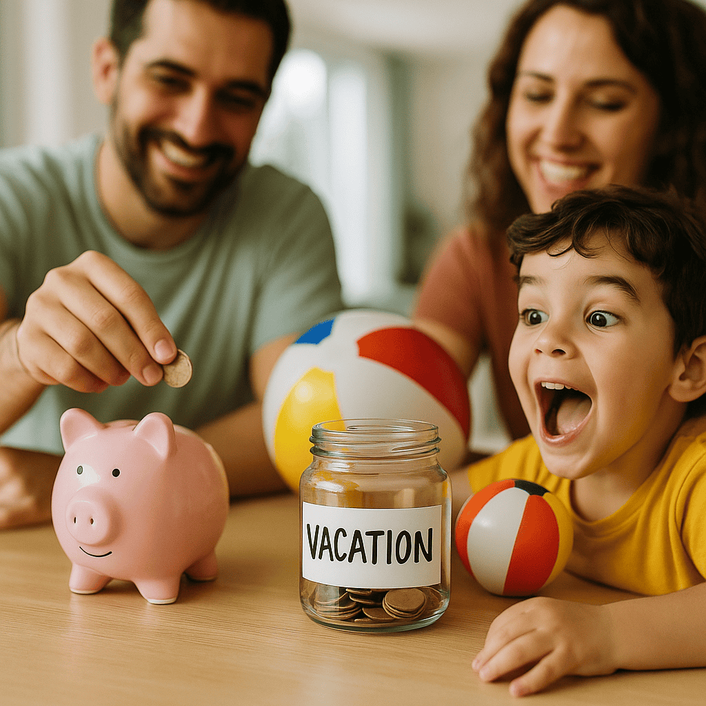 ALT: SMART goal timeline for saving for a home, car and vacation